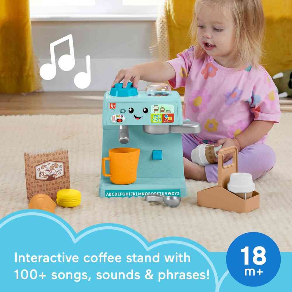 Fisher-Price Laugh & Learn Learn & Serve Coffee Cafe Playset