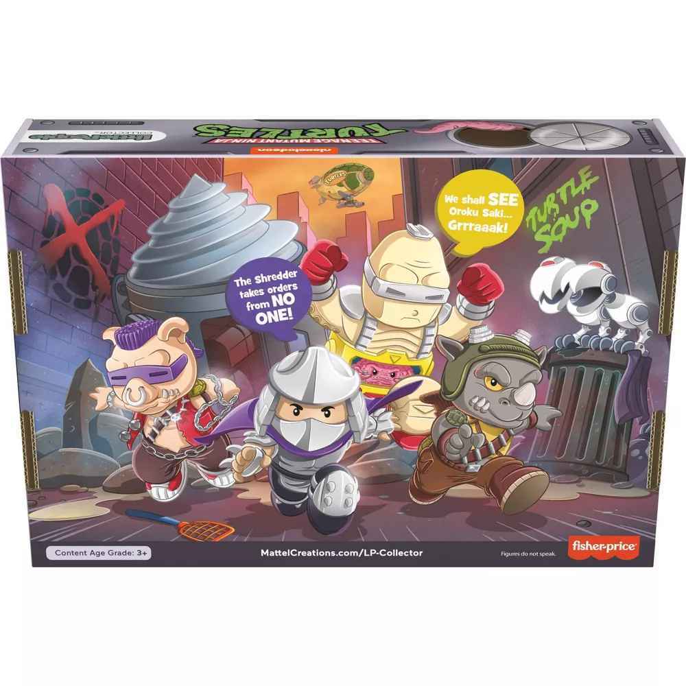 Fisher-Price Little People Collector TMNT The Foot Clan Special Edition