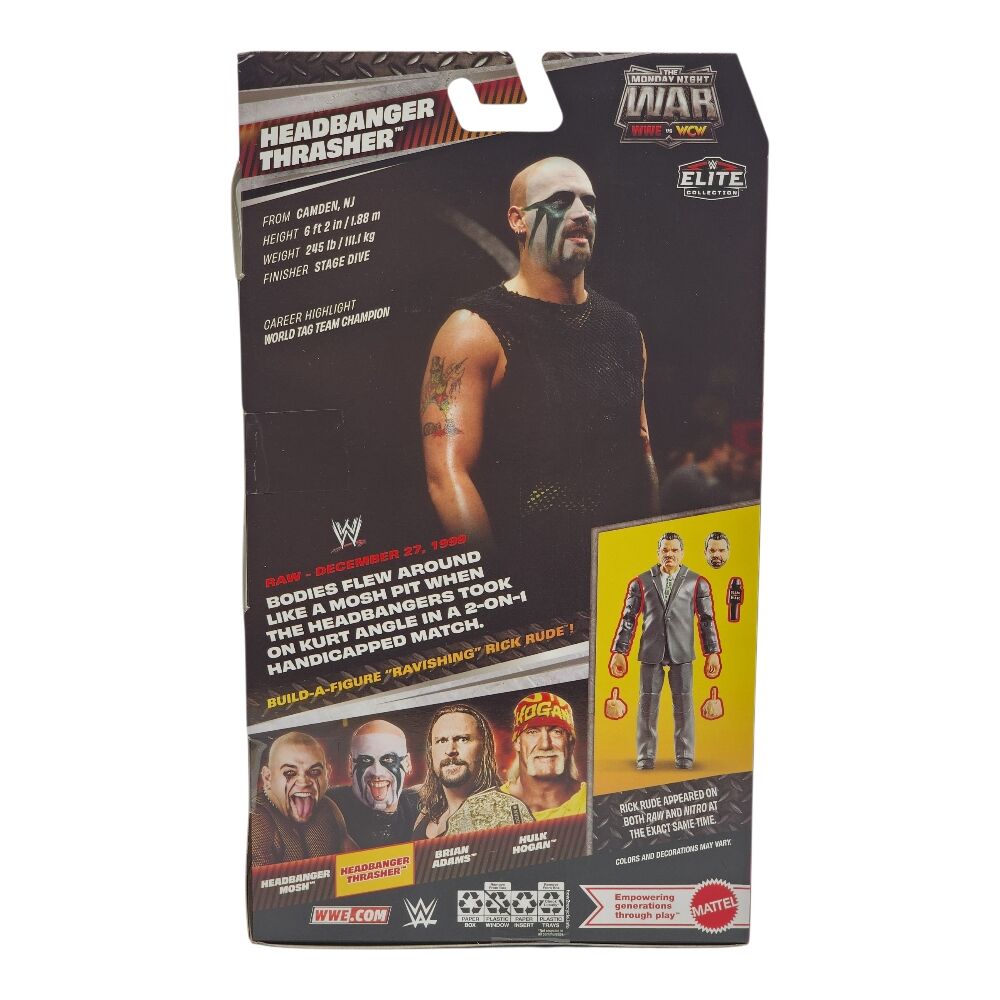 WWE Elite The Monday Night War WWE VS WCW - Headbanger Thrasher