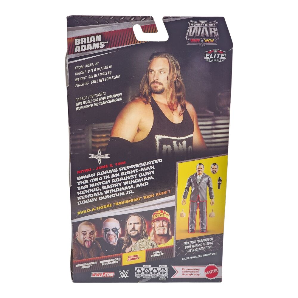 WWE Elite The Monday Night War WWE VS WCW - Brian Adams