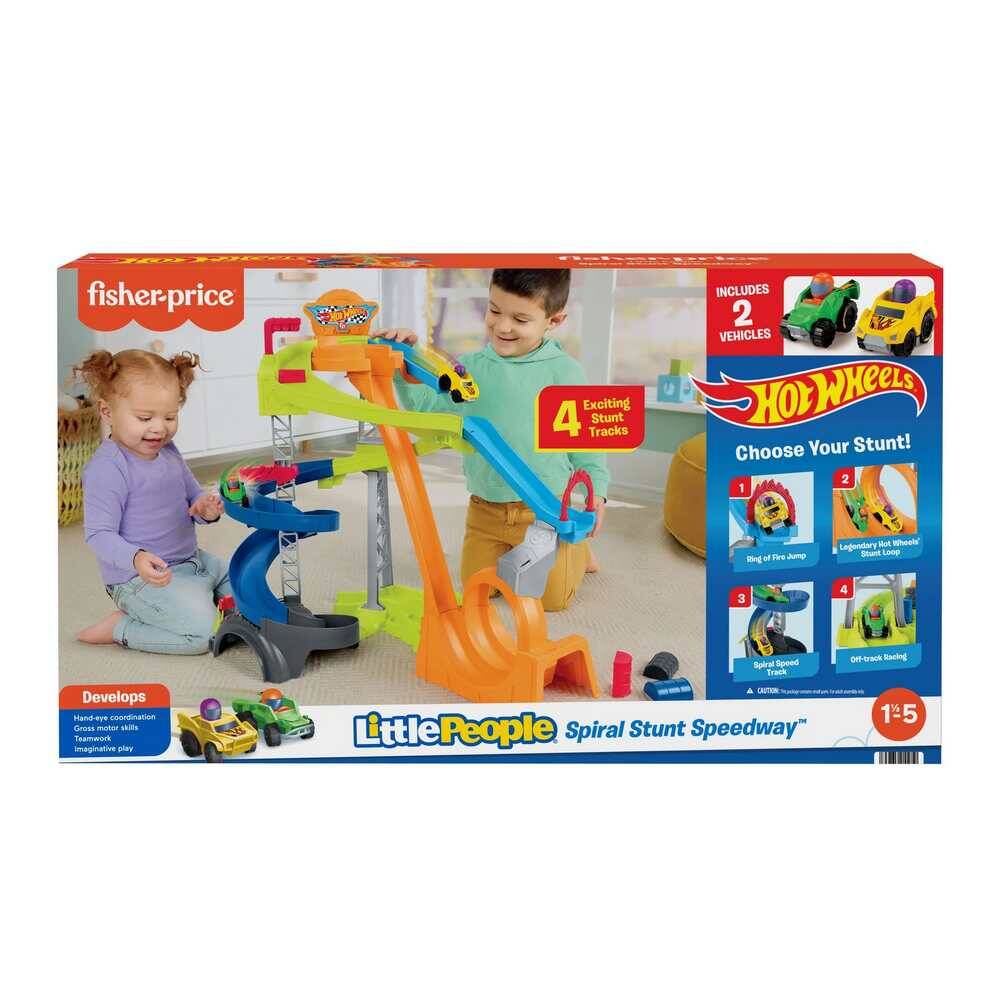 Little People Hot Wheels - Spiral Stunt Speedway