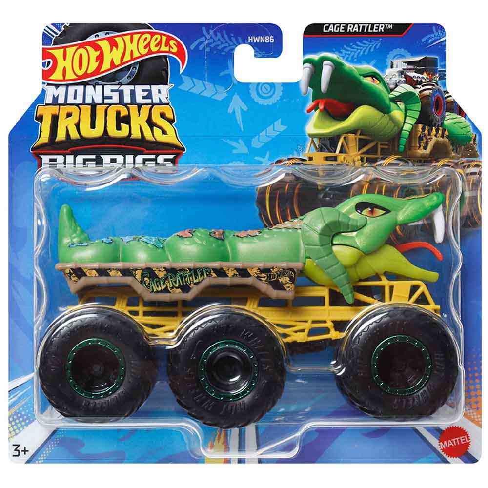 Hot Wheels Monster Trucks Big Rigs - Cage Rattler