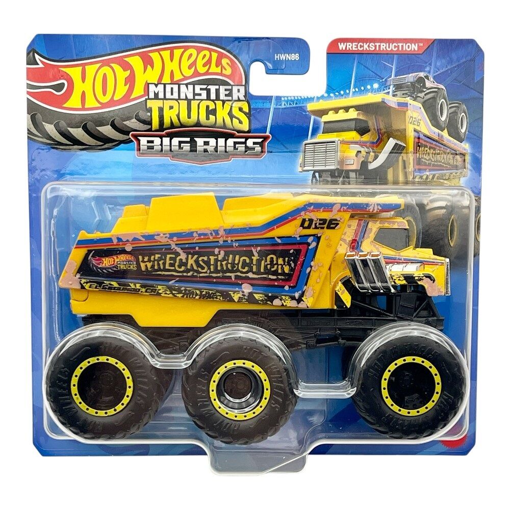 Hot Wheels Monster Trucks Big Rigs - Wreckstruction