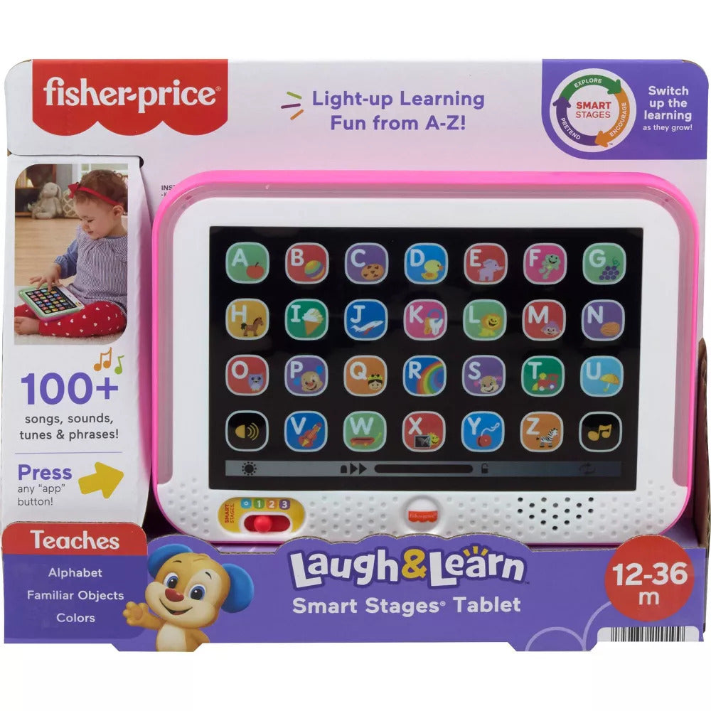 Fisher Price Laugh & Learn Smart Stage Tablet - Pink