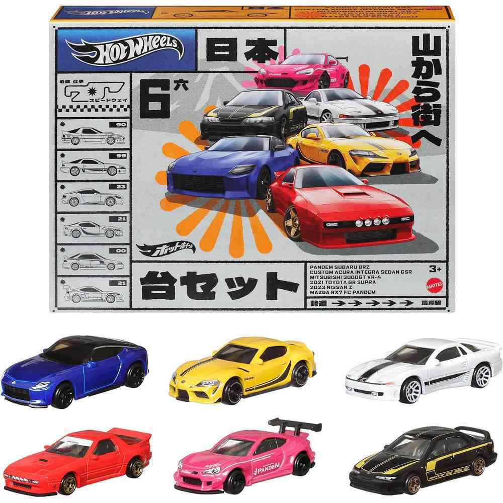 HOT WHEELS 日本車5台セット Hot Wheels Multipack - Streets Of Japan