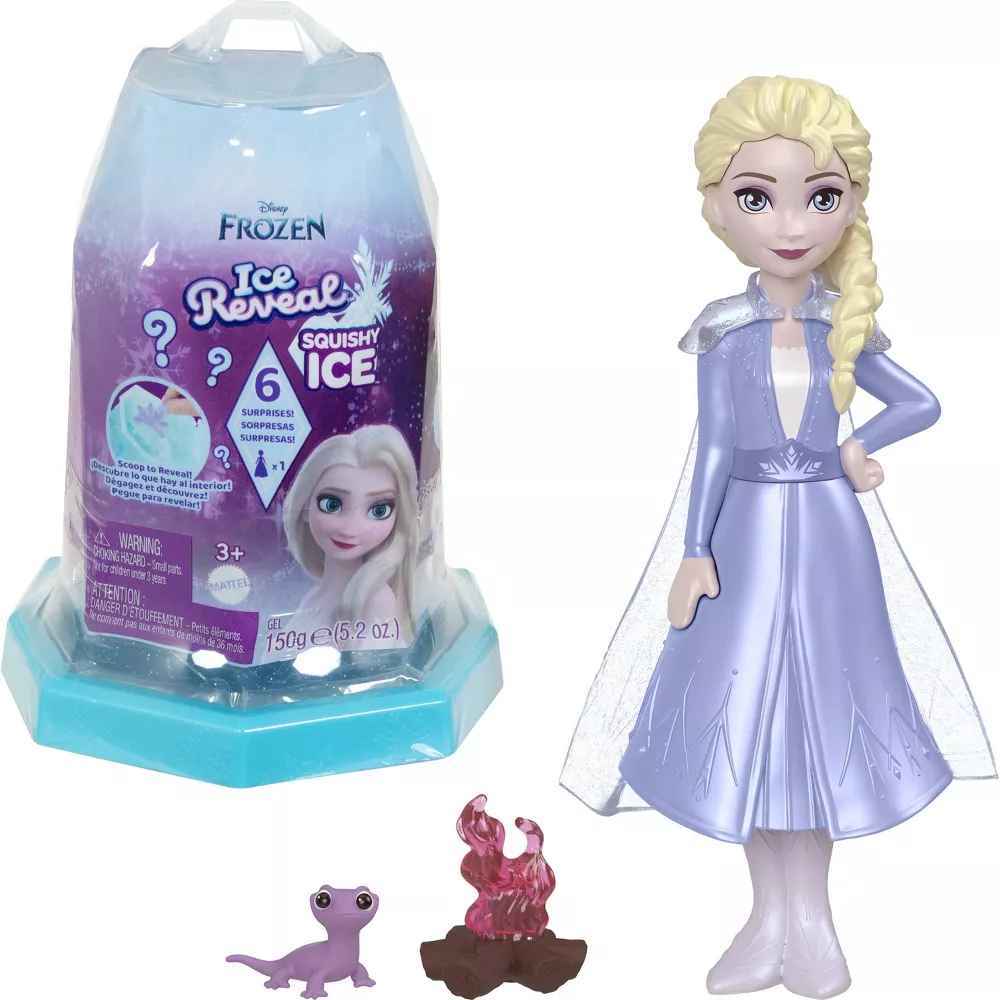 Disney Frozen Ice Reveal Squishy Ice Small Doll Surprise