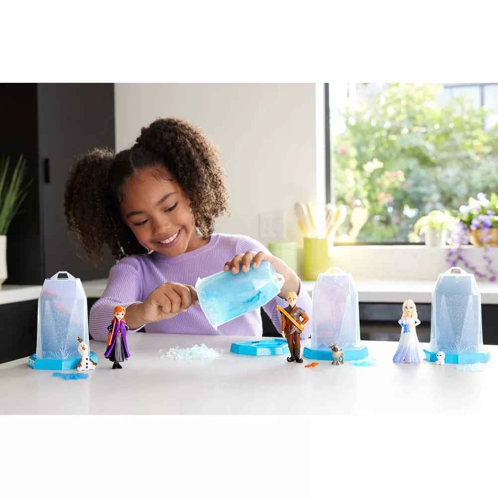 Disney Frozen Ice Reveal Squishy Ice Small Doll Surprise