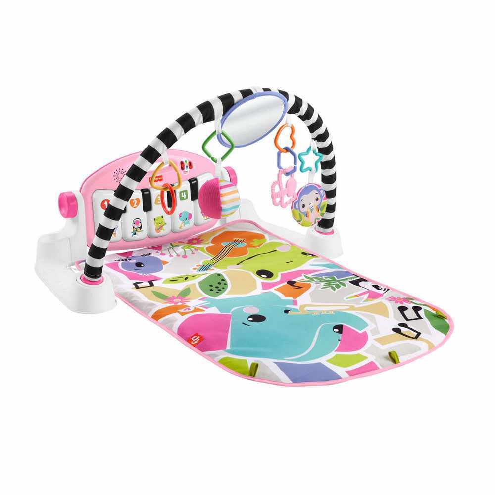 Fisher Price - Glow and Grow Kick & Play Piano Gym (Pink)