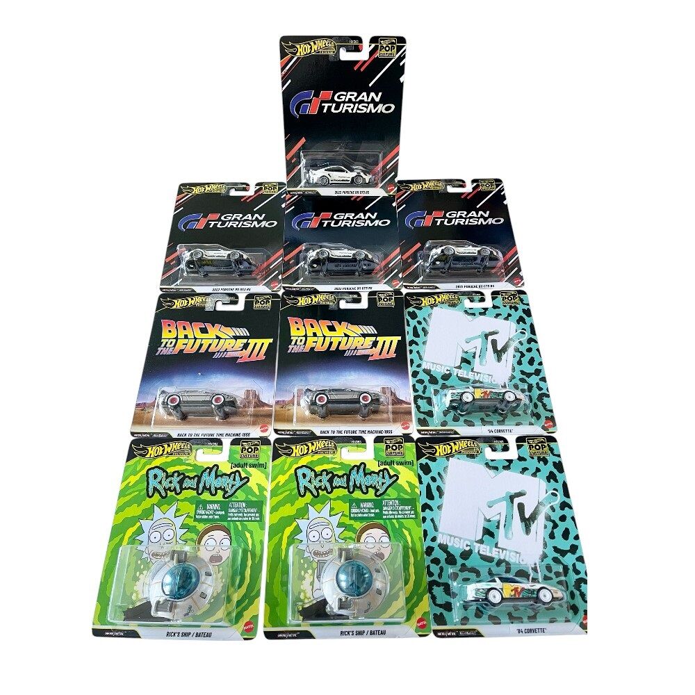 Hot Wheels Pop Culture Asst Case of 10