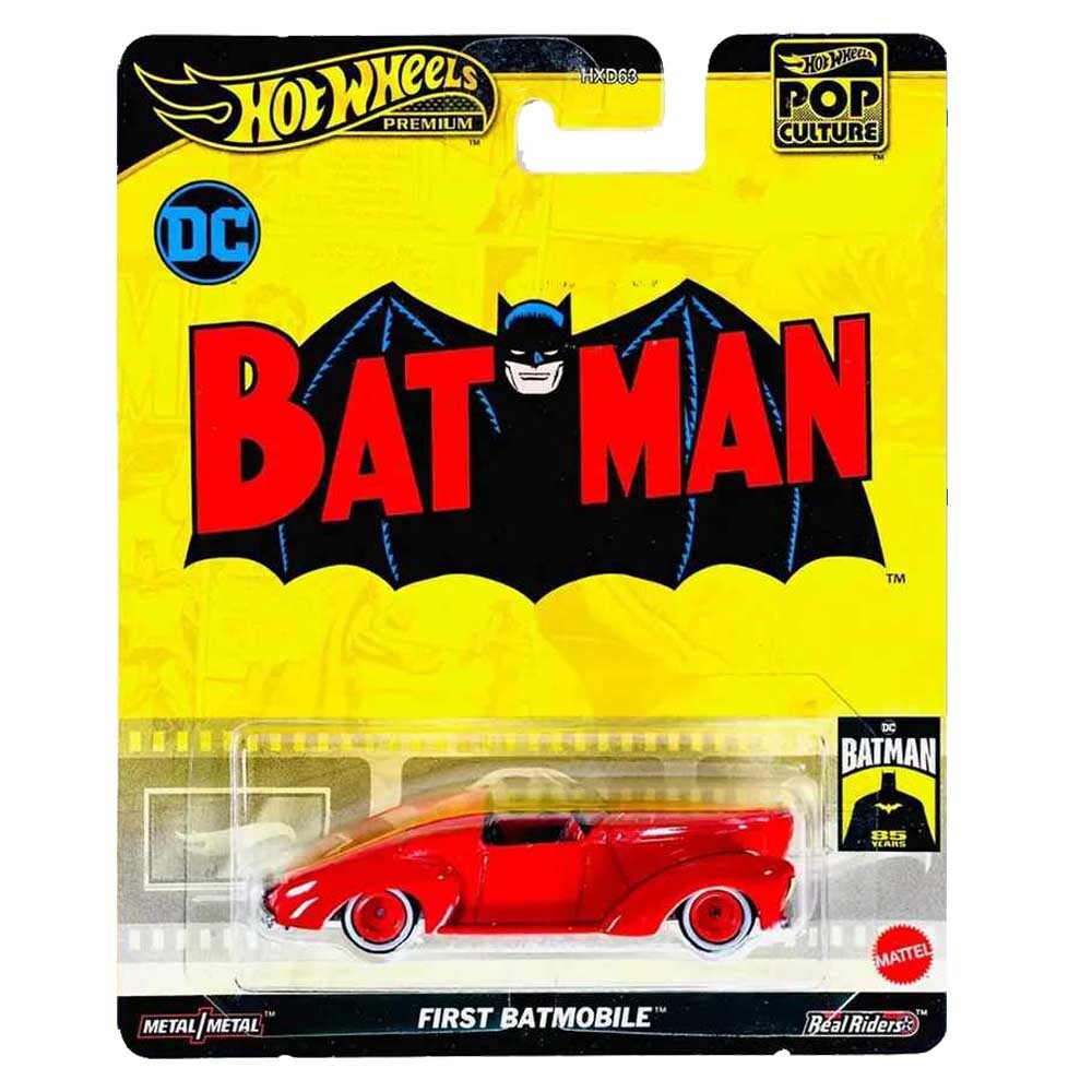 Hot Wheels Premium Pop Culture - Batman First Batmobile