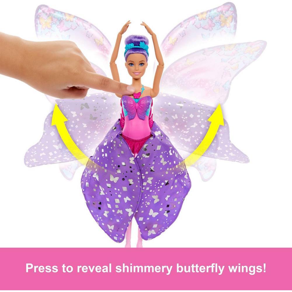 Barbie Dance and Flutter Doll with 2-in-1 Dancer to Butterfly