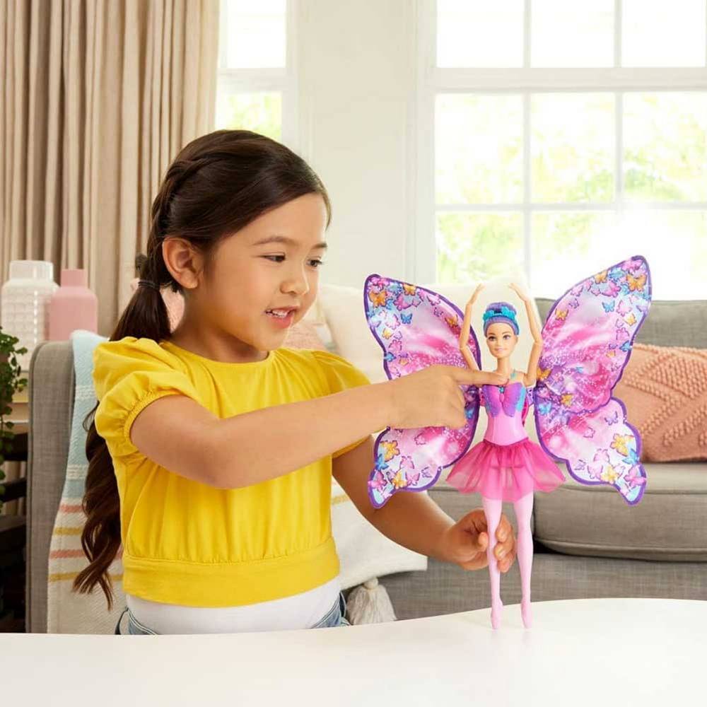 Barbie Dance and Flutter Doll with 2-in-1 Dancer to Butterfly
