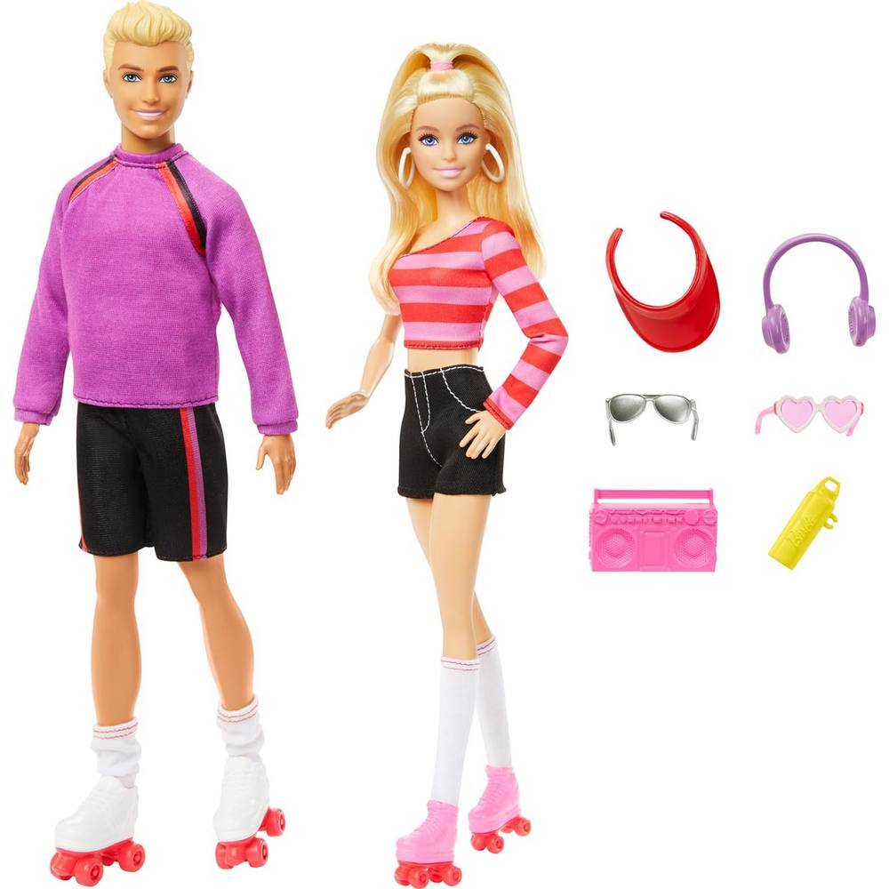 Barbie Fashionistas 65th Anniversary - Barbie & Ken Roller Skating