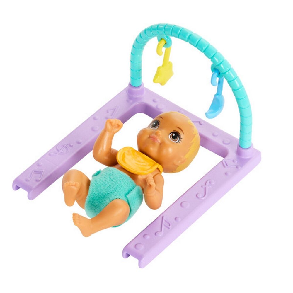 Barbie Skipper Babysitter Doll with Twin Nursery Playset & Accessories