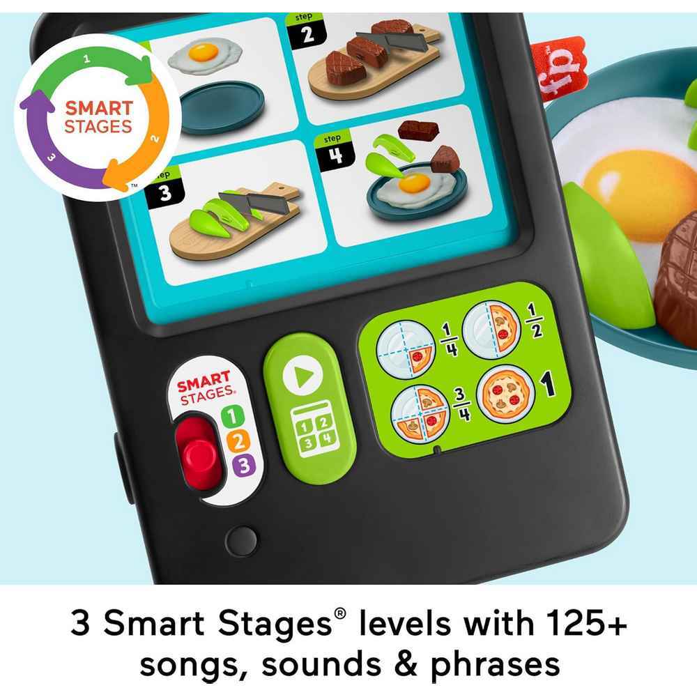 Fisher-Price Laugh & Learn 1-2-3 Follow the Recipe Meal Kit