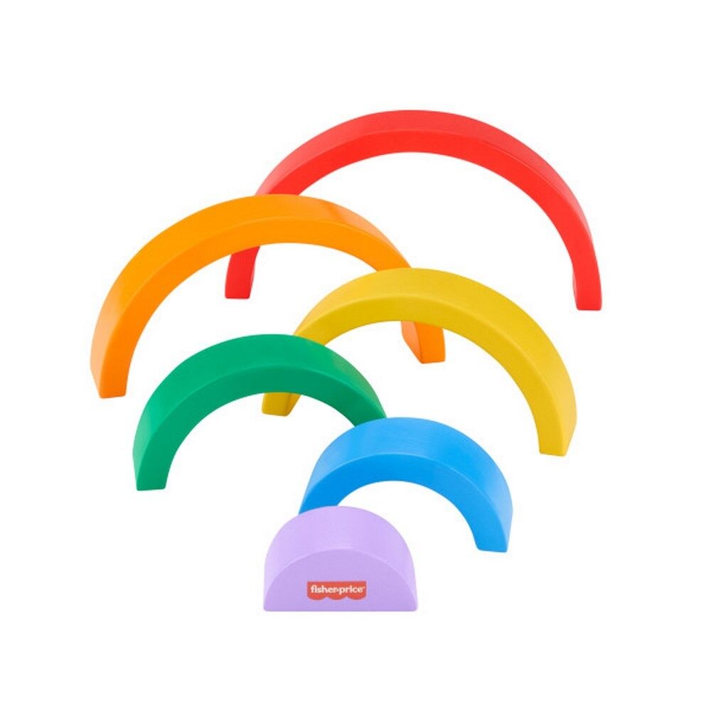 Fisher-Price Wooden Stacking Rainbow
