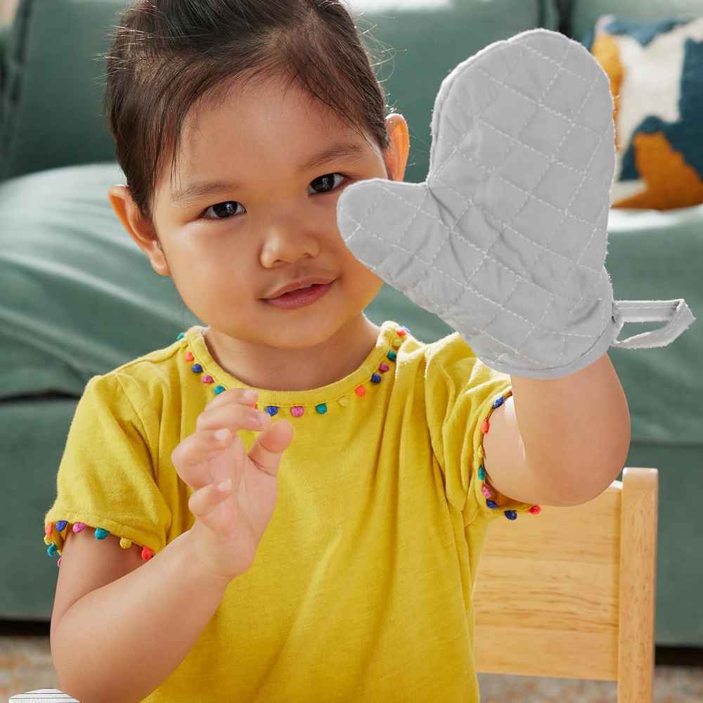 Fisher-Price Wooden Kitchen Pots & Pans Set