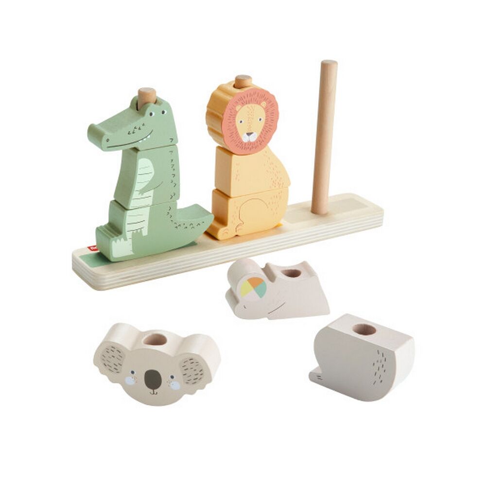 Fisher-Price Wooden Stack & Sort Animals