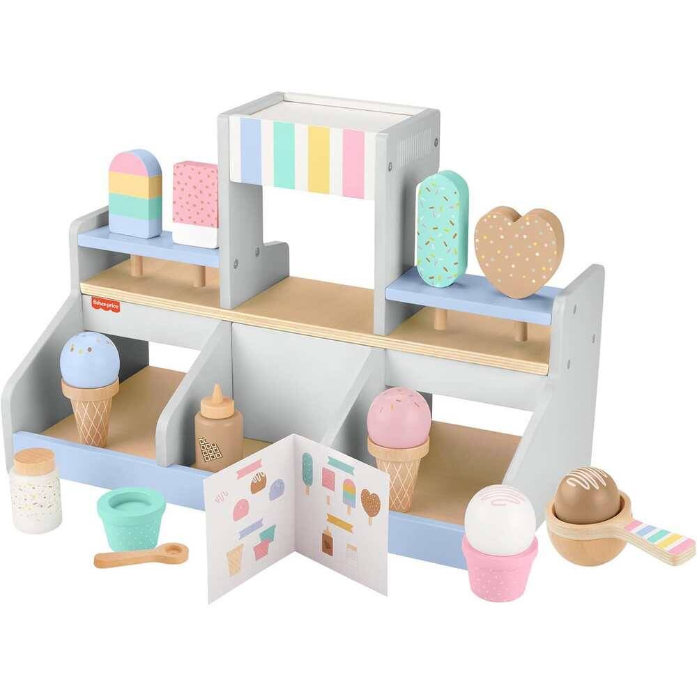 Fisher-Price Wooden Ice Cream Shop Playset