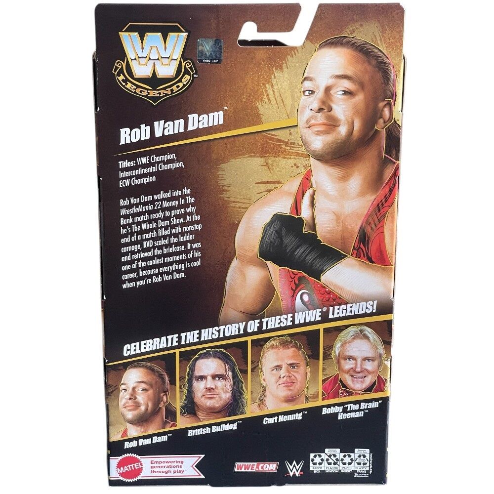 WWE Legends Action Figure - Rob Van Dam