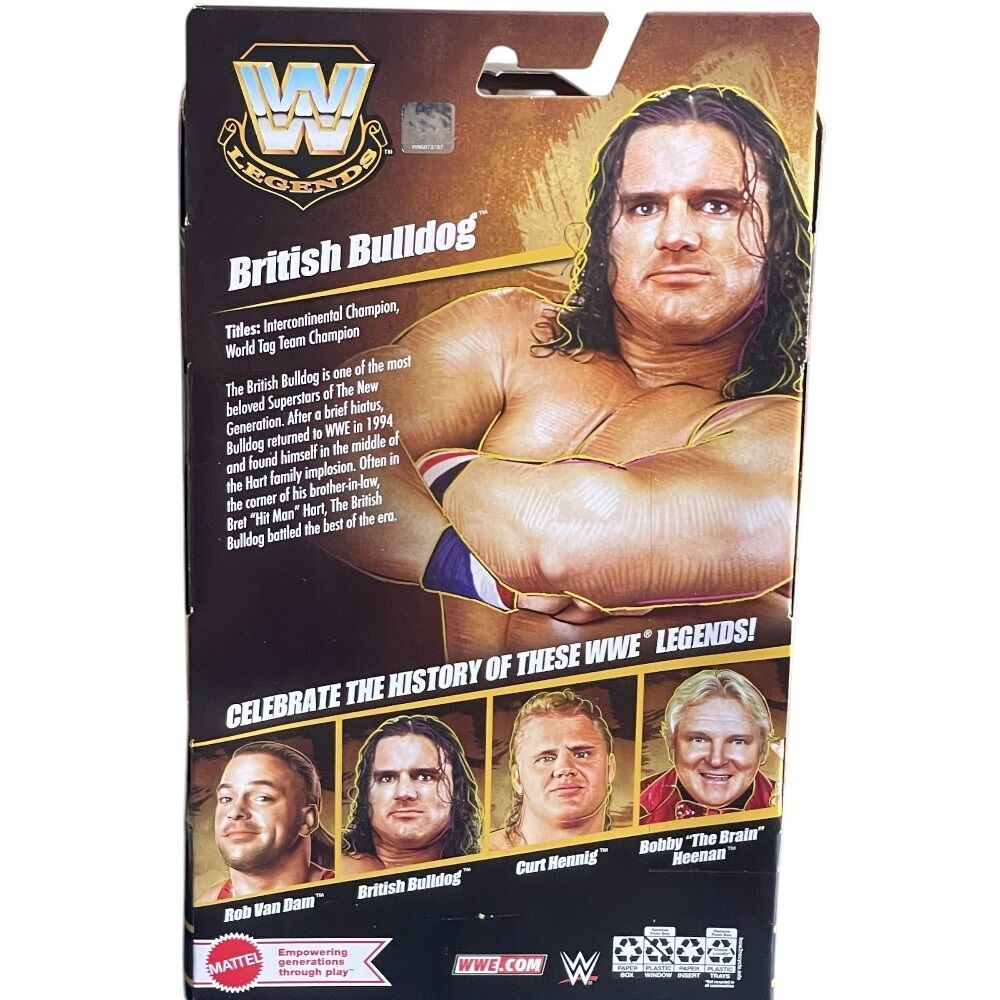 WWE Legends Action Figure - British Bulldog