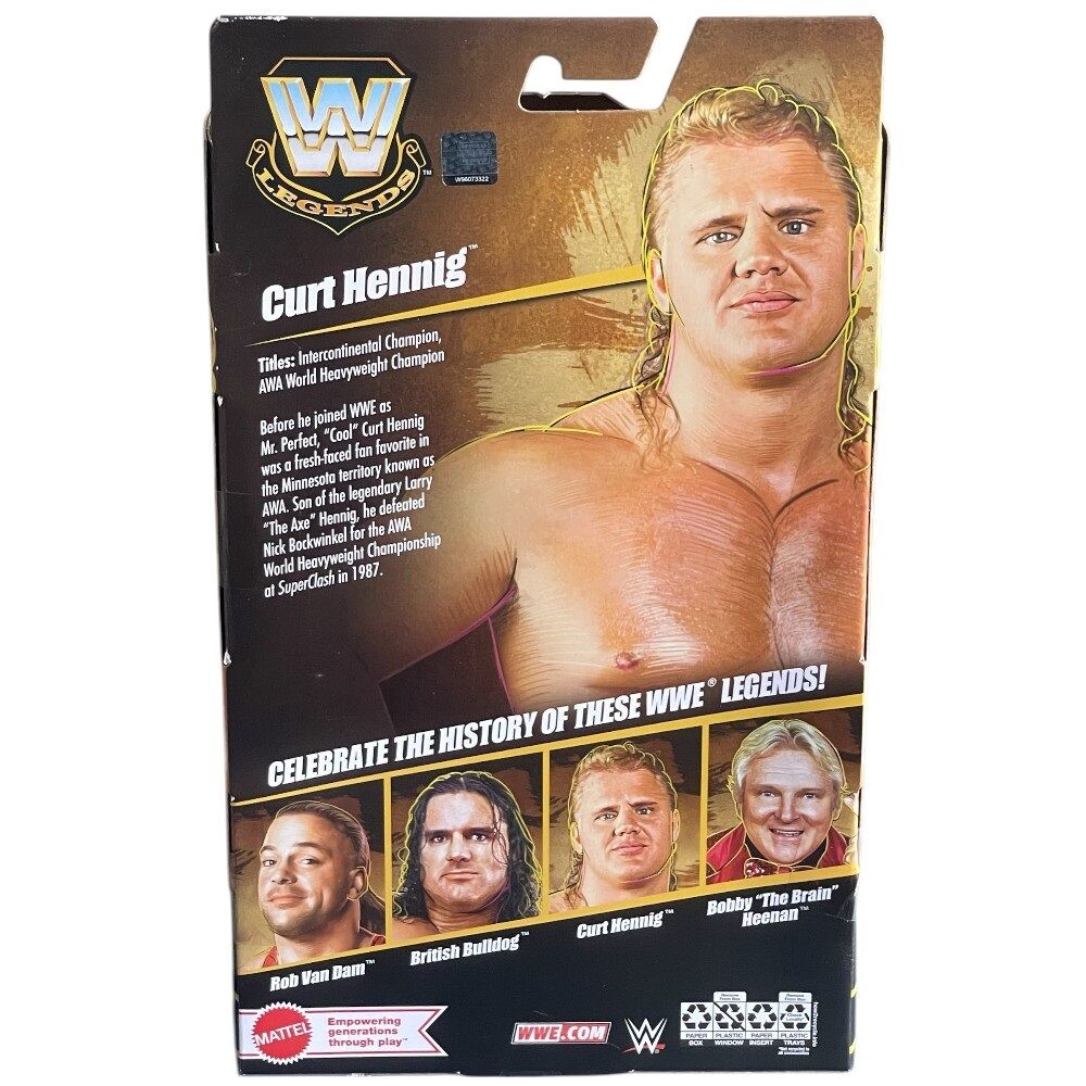 WWE Legends Action Figure - Curt Hennig