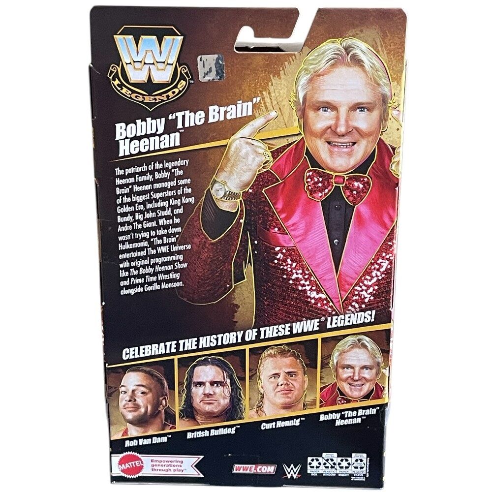 WWE Legends Action Figure - Bobby "The Brain" Heenan