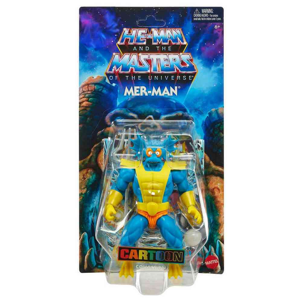 Masters Of The Universe Origins Cartoon Collection - Mer Man (Unpunched)