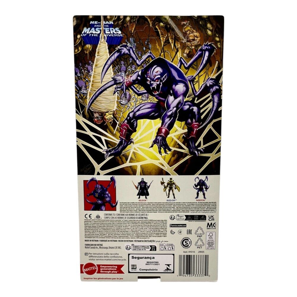 HE-MAN AND THE MASTERS OF THE UNIVERSE CARTOON COLLECTION - WEBSTOR