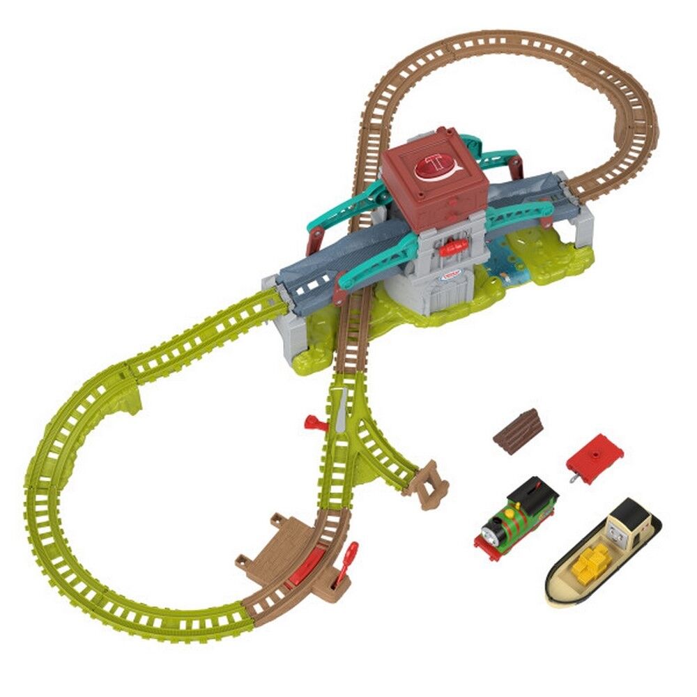 Fisher-Price Thomas & Friends Talking Bulstrode & Which - Way Bridge