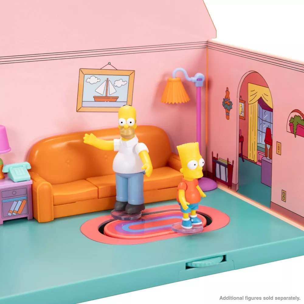 The Simpsons Living Room Diorama Playset