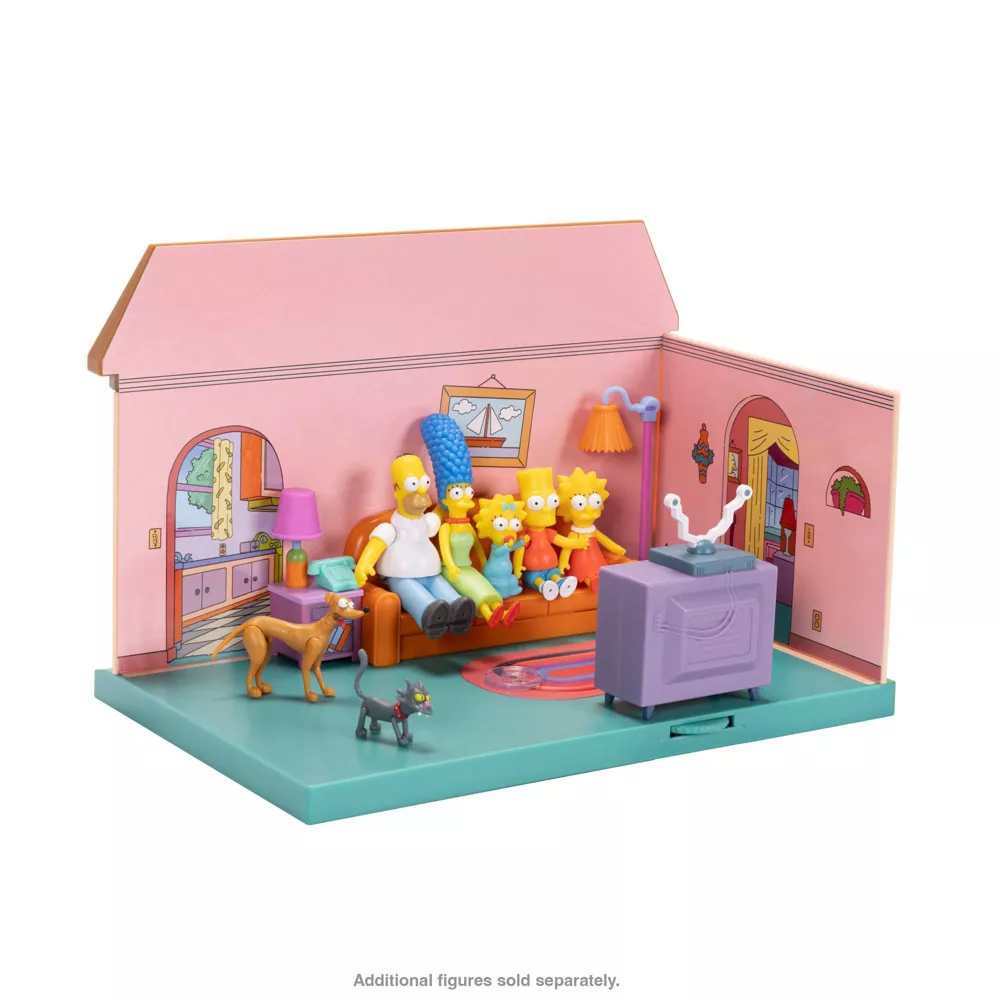 The Simpsons Living Room Diorama Playset