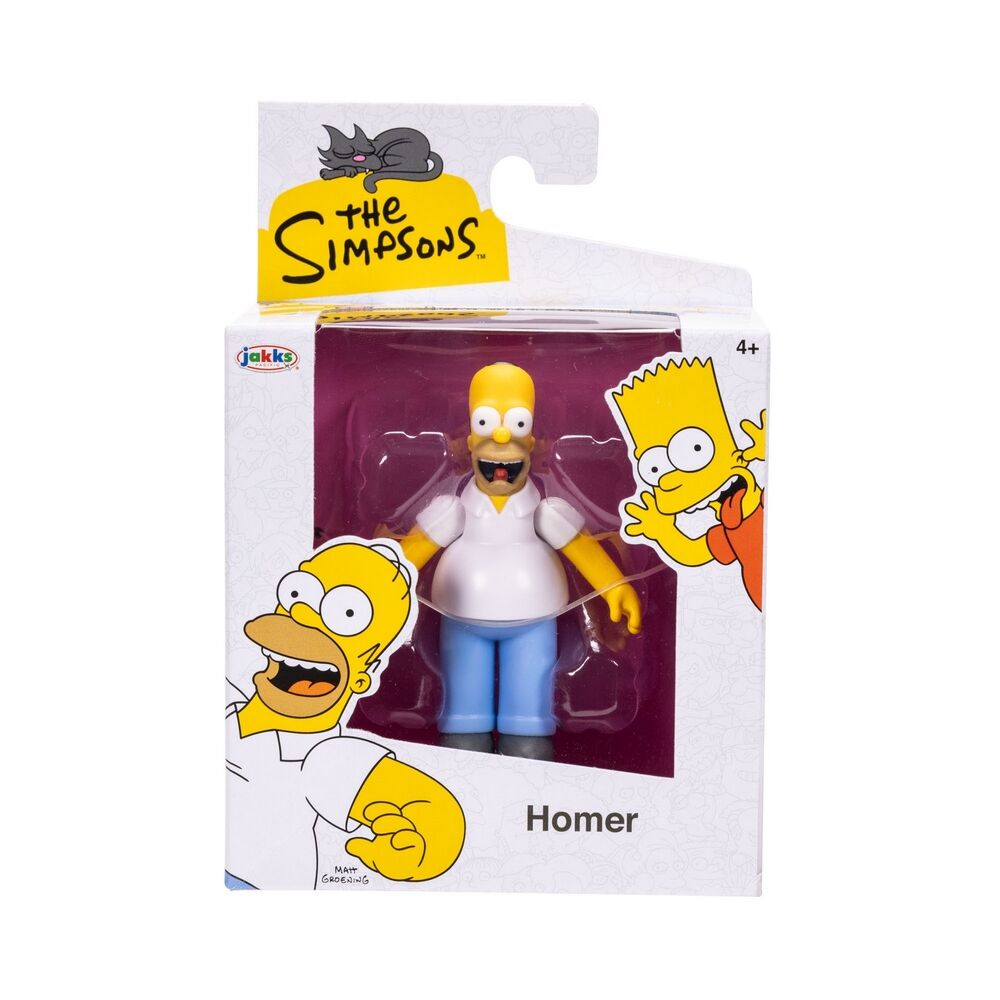 The Simpsons Homer Simpson 2.5" Action Figure Wave 6