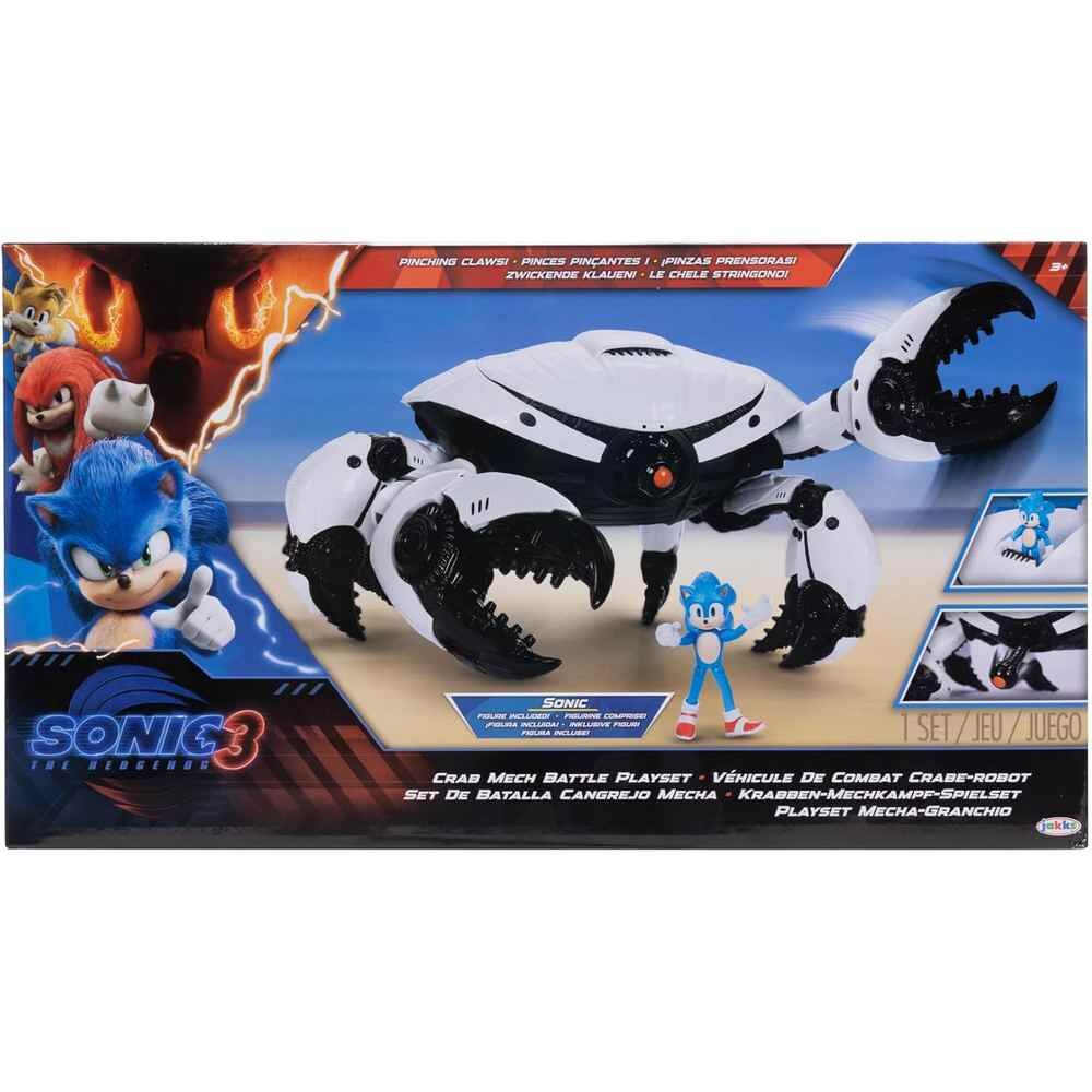 Sonic the Hedgehog 3 - Crab Mech Battle Playset