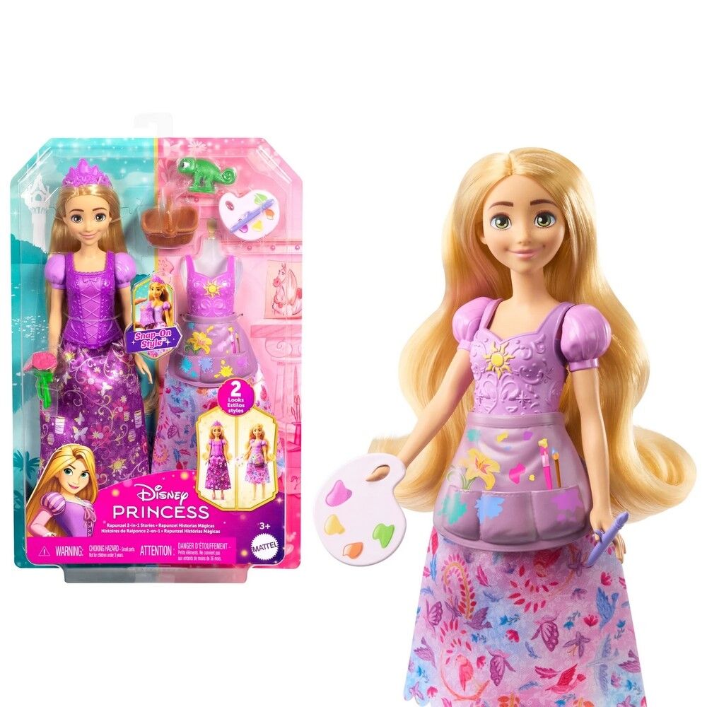 Disney Princess 2-in 1 Stories Fashion Doll Rapunzel