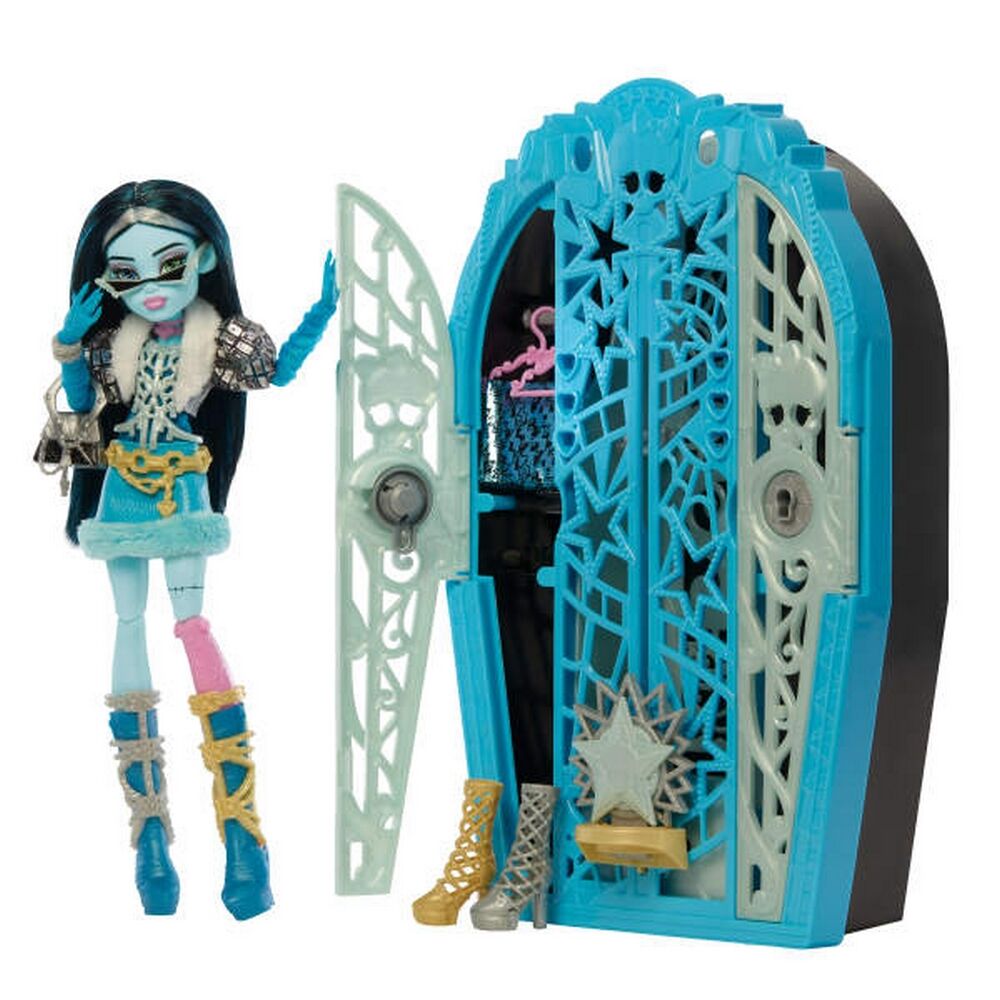 22 Piece Monster High Skulltimate Secrets Hauntlywood Mysteries Frankie Stein Doll