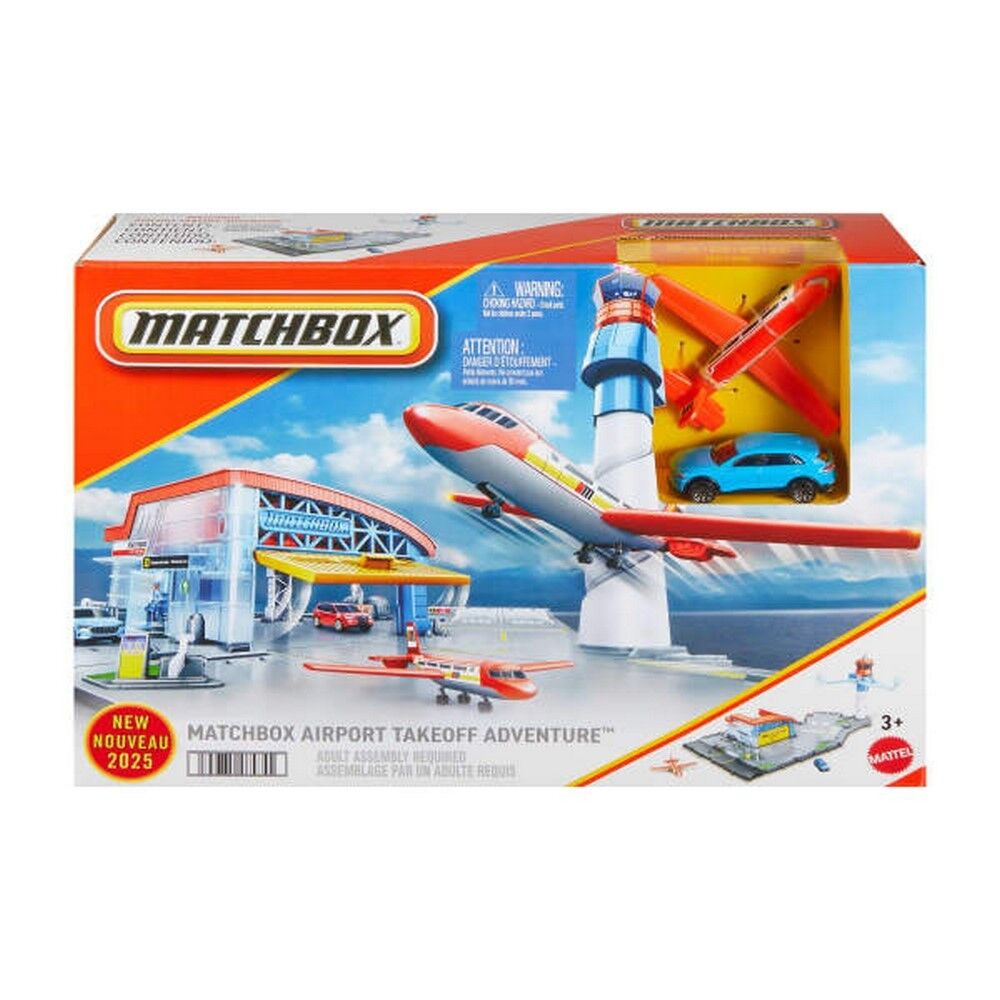Matchbox - Airport Takeoff Adventure Playset