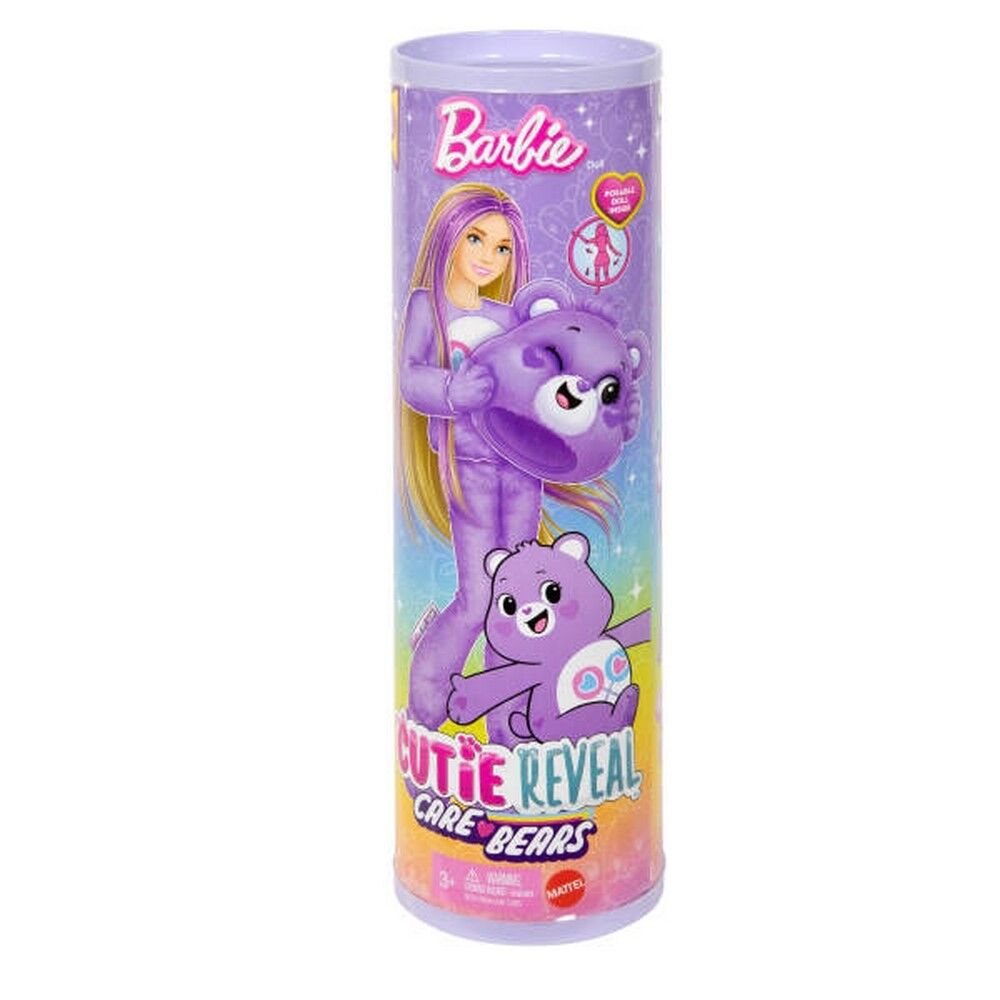 Care Bears Barbie Cutie Reveal Doll Purple