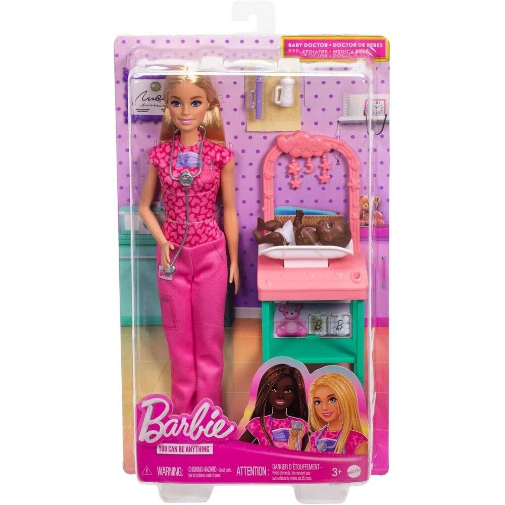 Barbie Baby Doctor Doll Playset