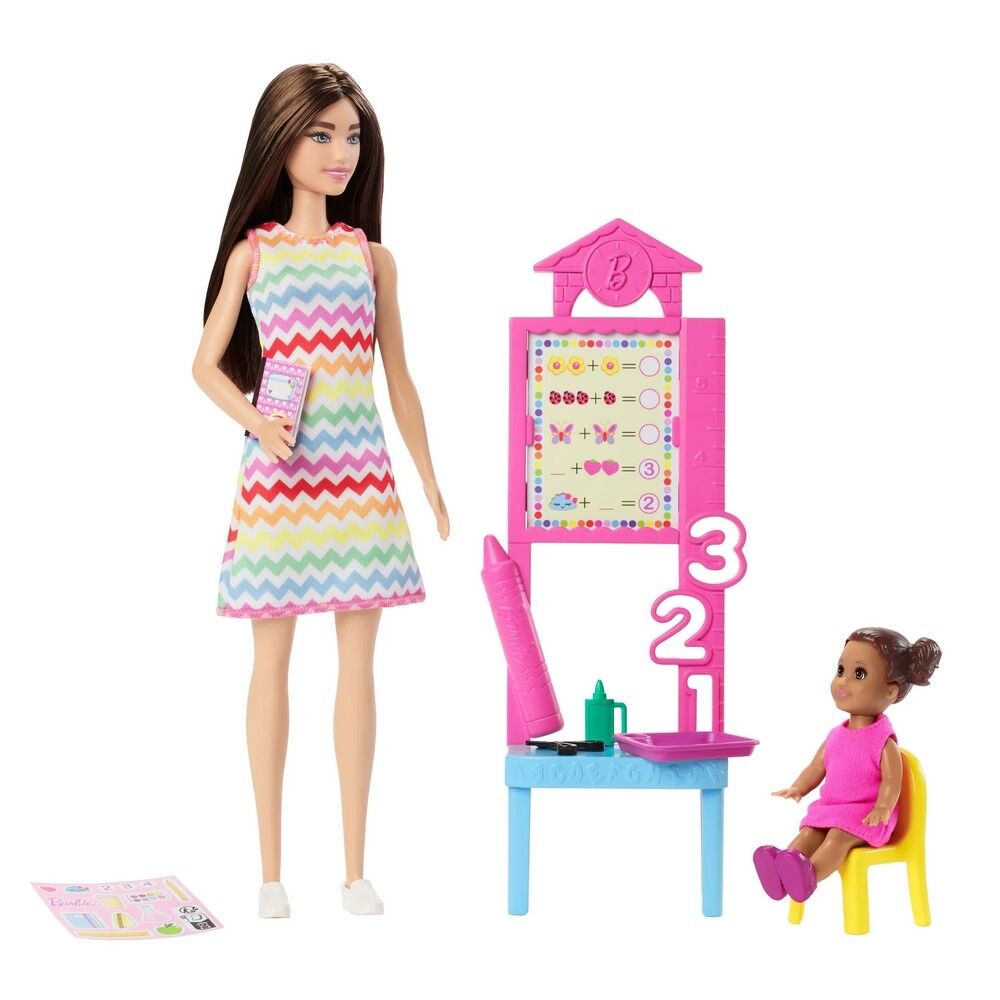 Barbie Teacher Doll Playset