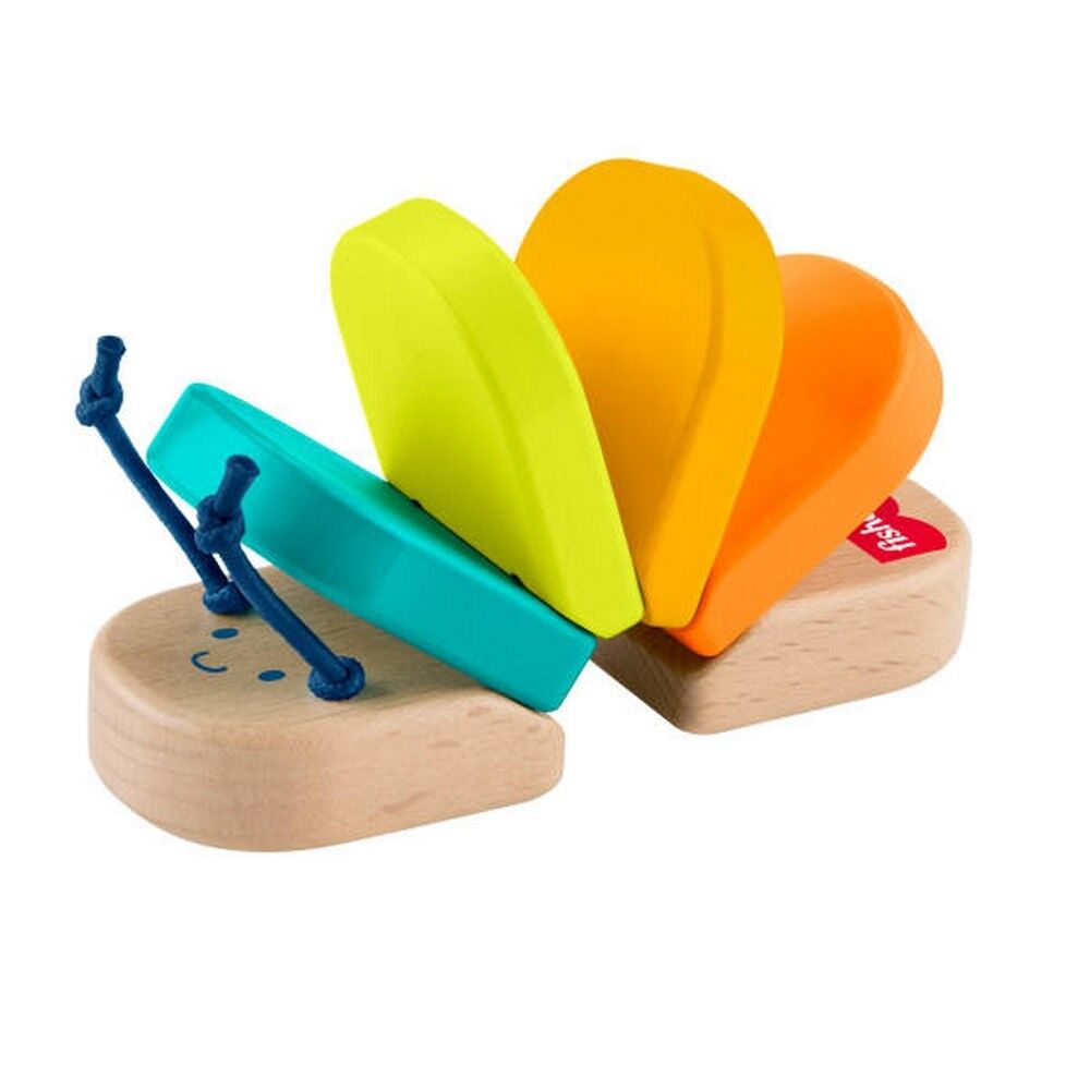 Fisher-Price Wooden Rainbow Clacker Caterpillar