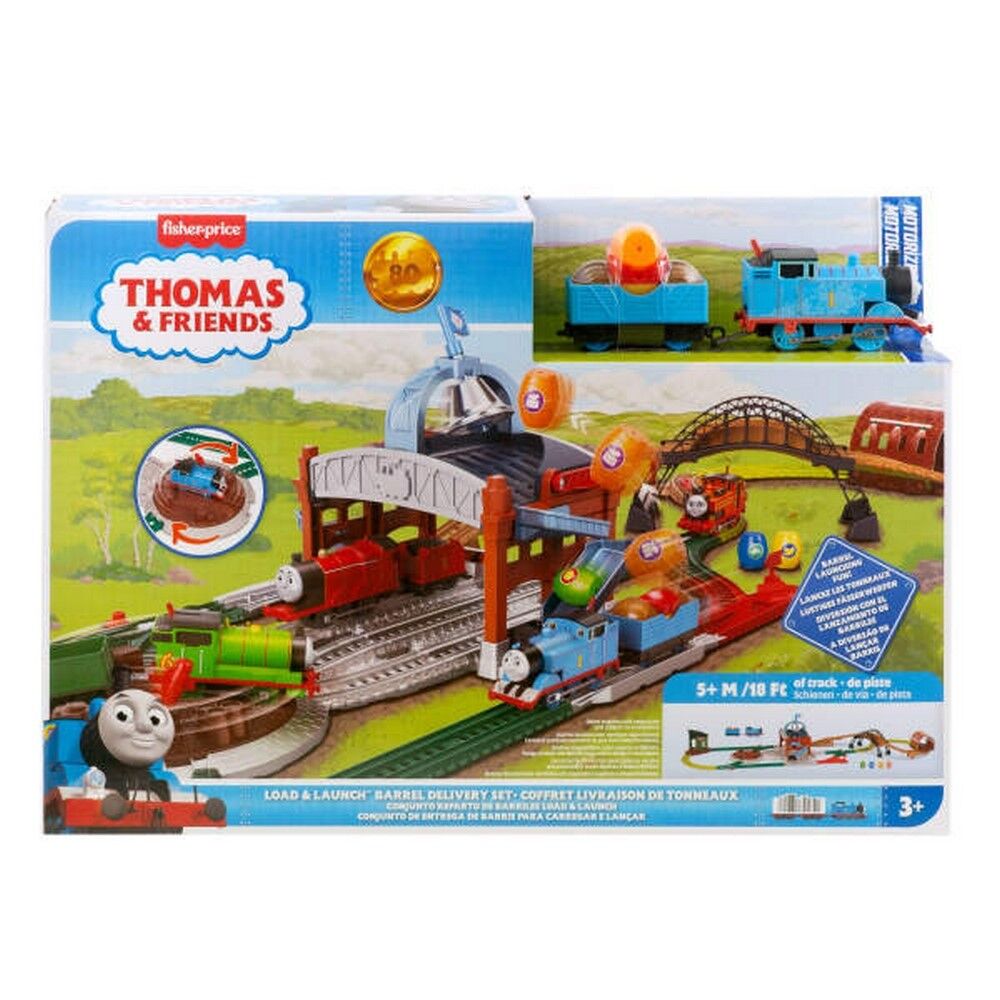 Fisher-Price Thomas & Friends Load & Launch Barrel Delivery Set