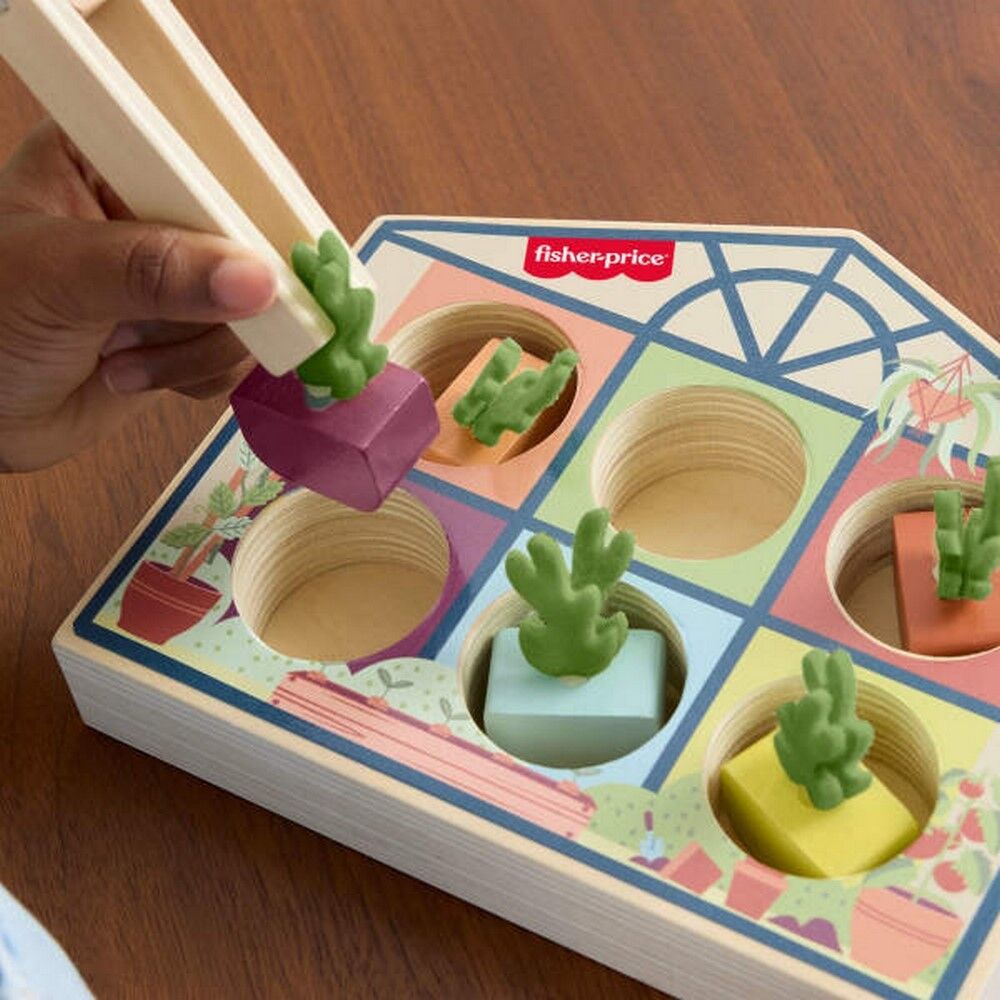 Fisher-Price Wooden Sorting Greenhouse