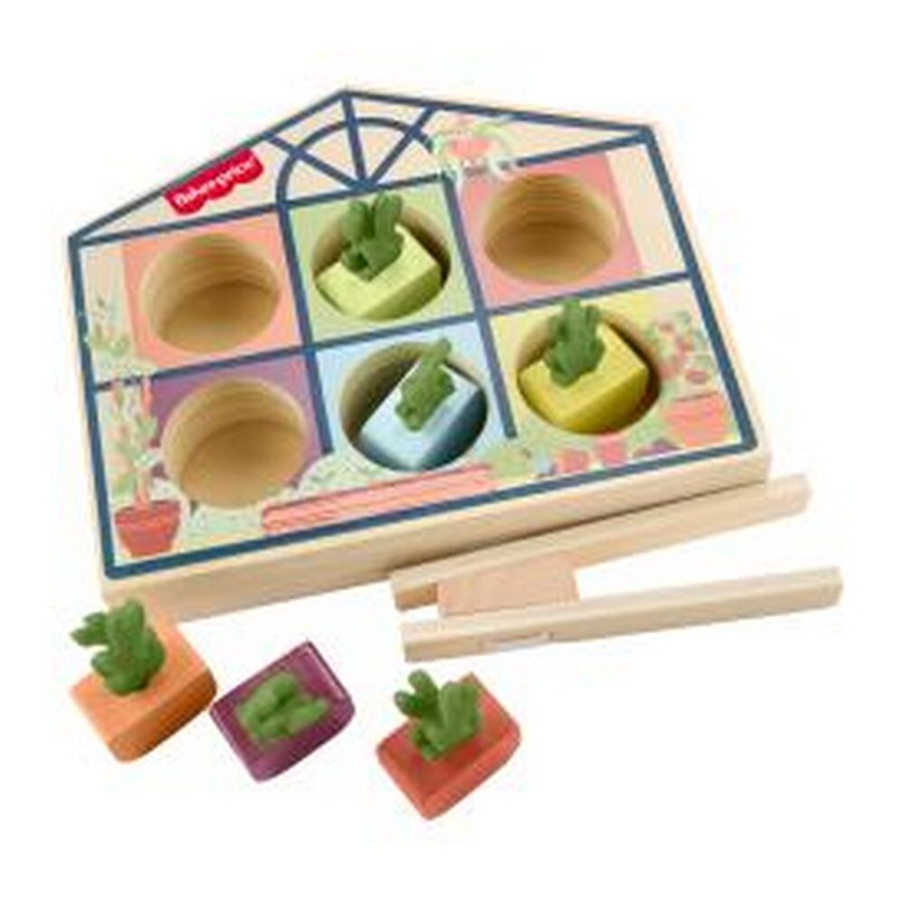 Fisher-Price Wooden Sorting Greenhouse