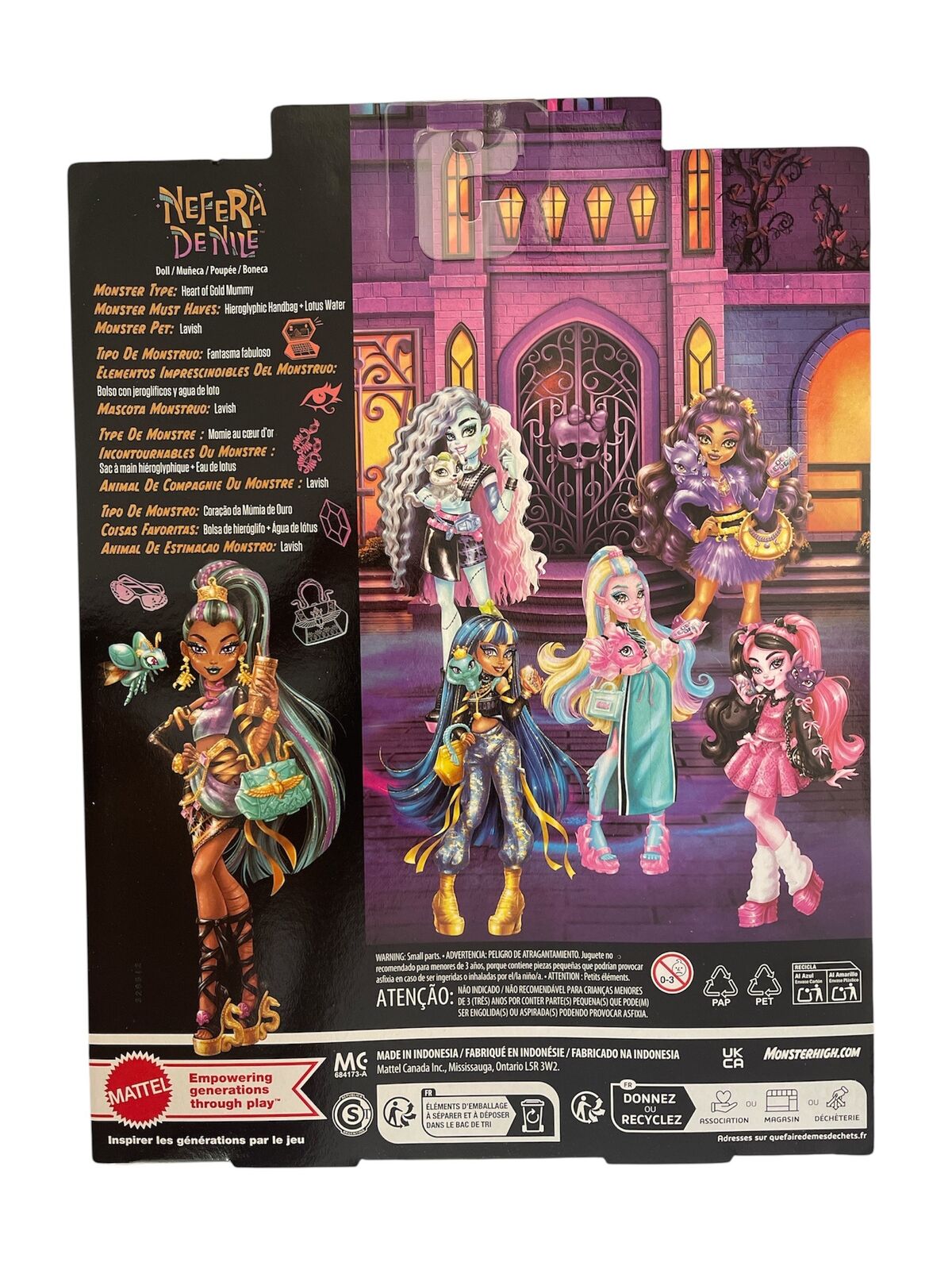 Monster High Doll Nefera Denile
