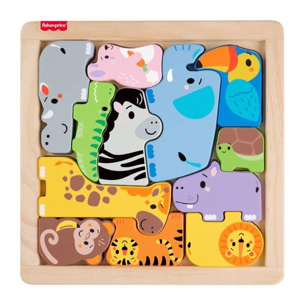 Fisher-Price Wooden Animal Puzzle