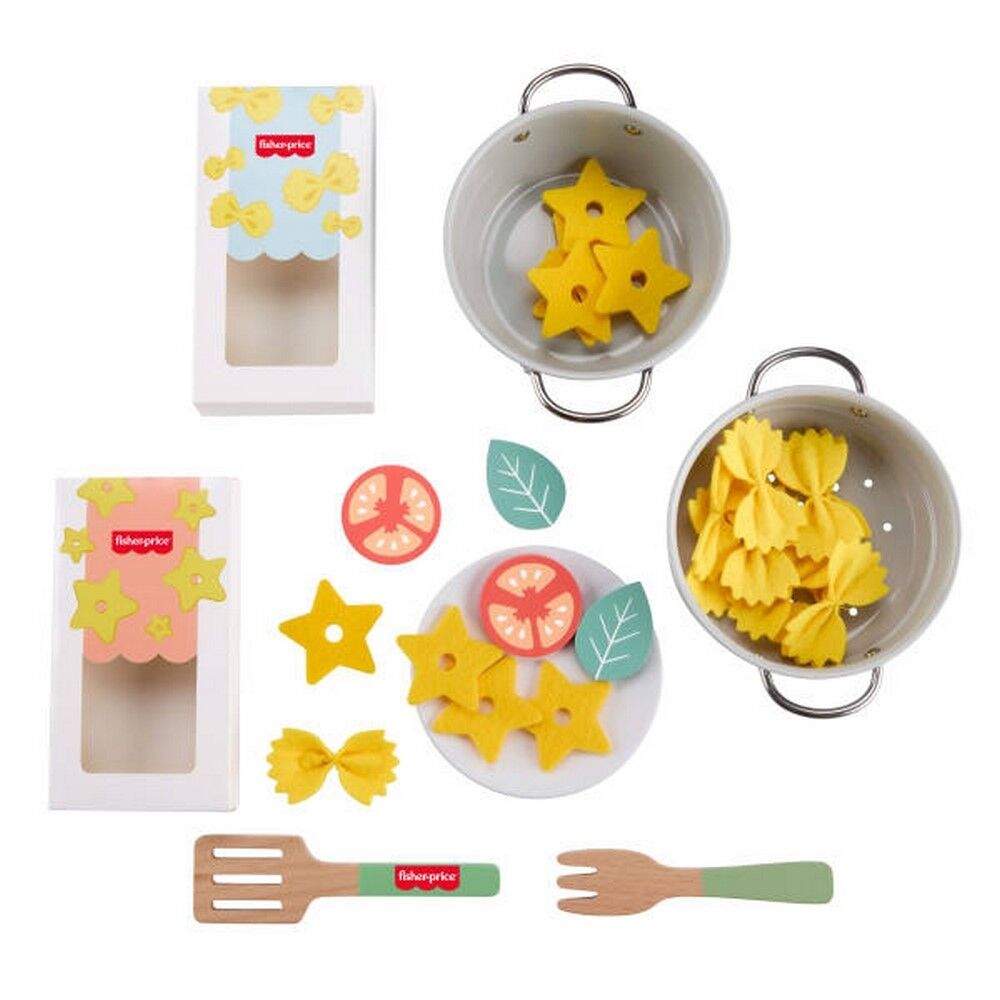 Fisher-Price Wooden Pots & Pasta Chef Set
