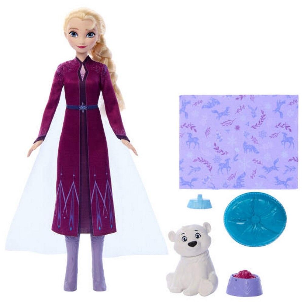 Disney Frozen Elsa Doll & Bear Cub