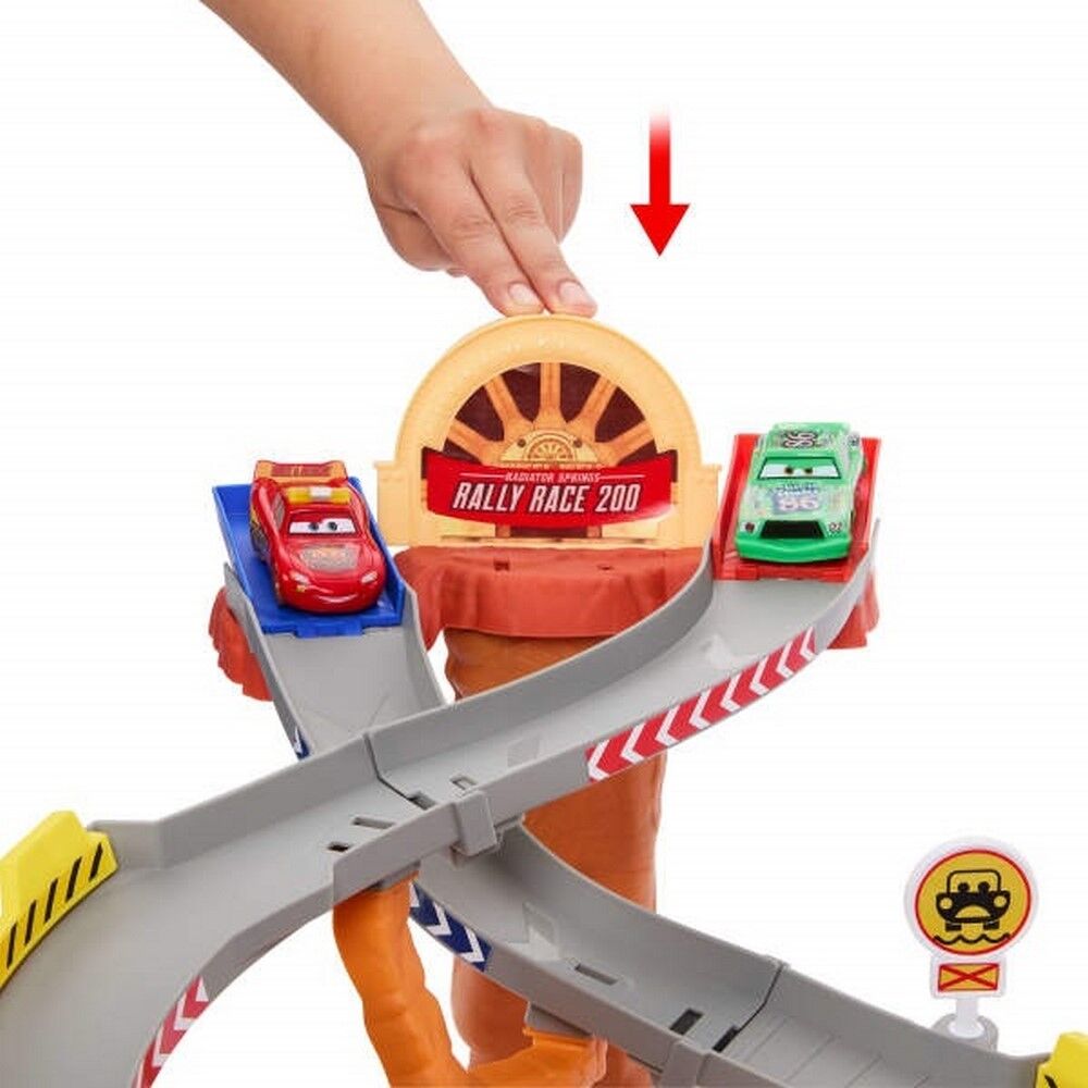 Disney and Pixar Cars - Radiator Springs Race & Rescue Rescue Road Raceway 2025 Driver Playset