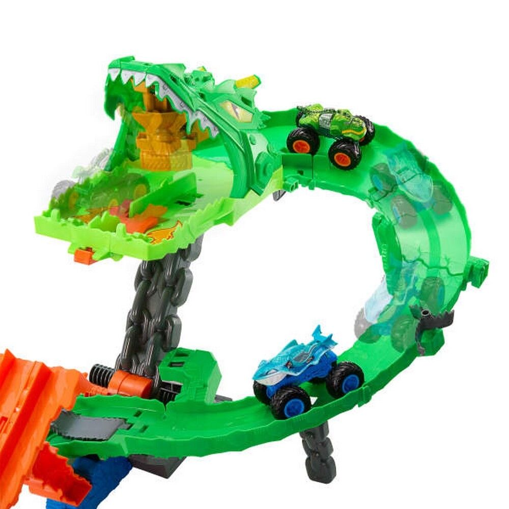 Hot Wheels Monster Trucks Sharks VS Dinos